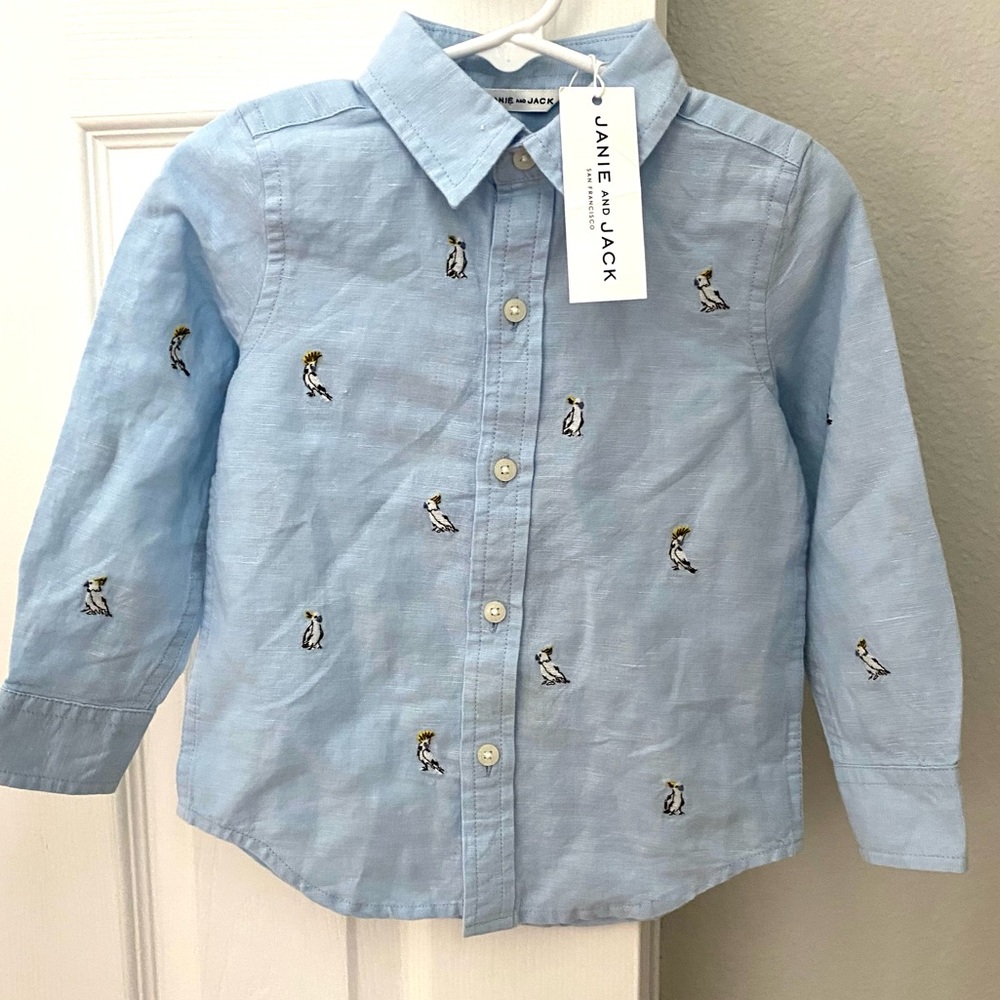 Janie and Jack. 18-24 months. Light blue